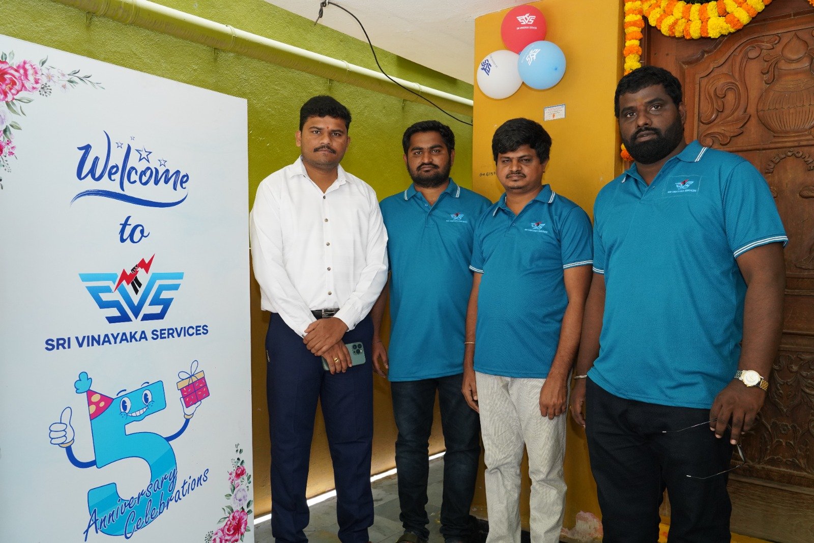 Company & Team - Sri Vinayaka Services