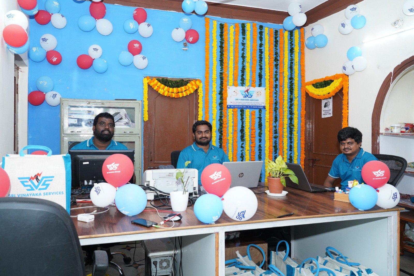 Company & Team - Sri Vinayaka Services