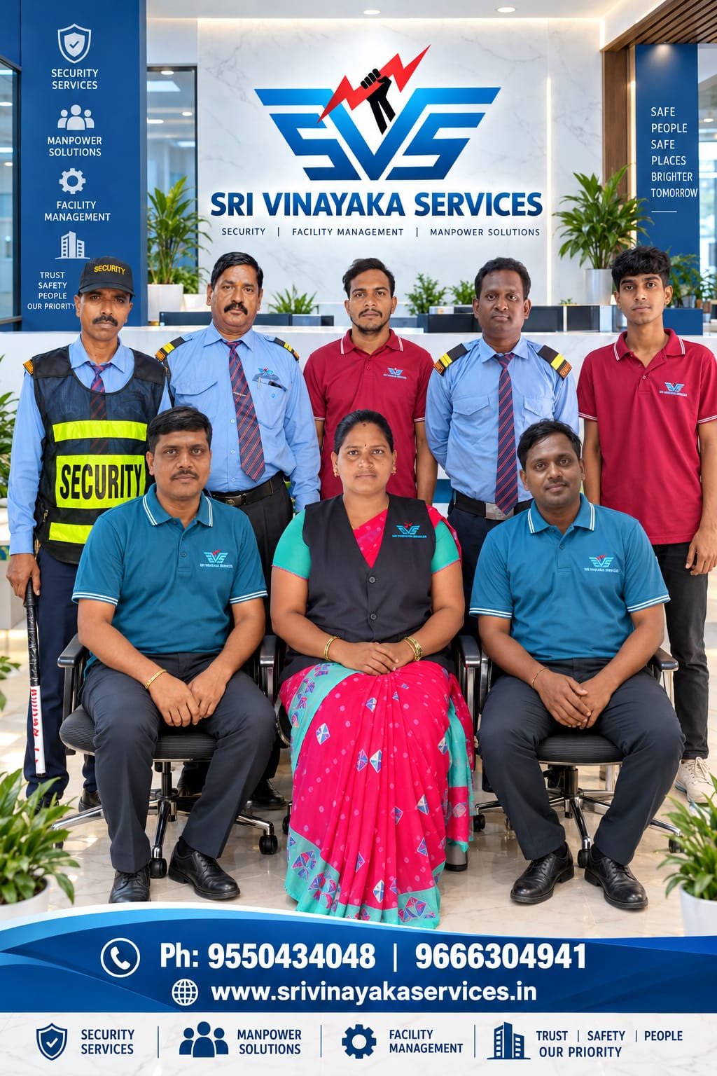 Company & Team - Sri Vinayaka Services
